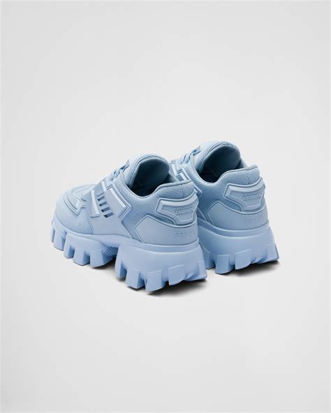 prada light blue sneakers